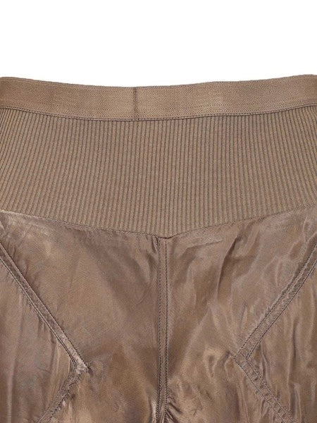 Pantaloni svasati in raso Bias