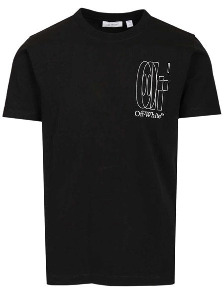 Outline Double Arrow Slim T-shirt