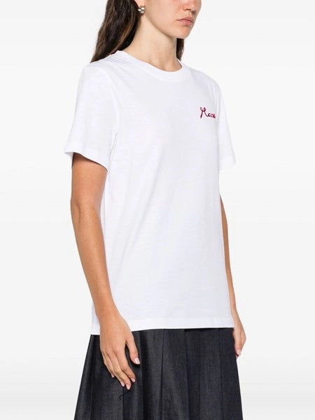 T-shirt in cotone bianco