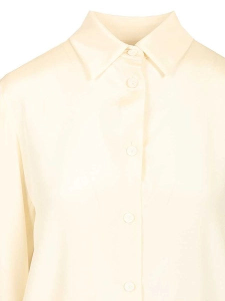 Camicia oversize Voliera in seta