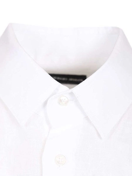Camicia classica in lino