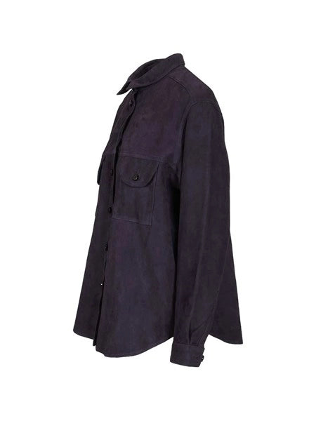 Camicia Viva Berber in suede