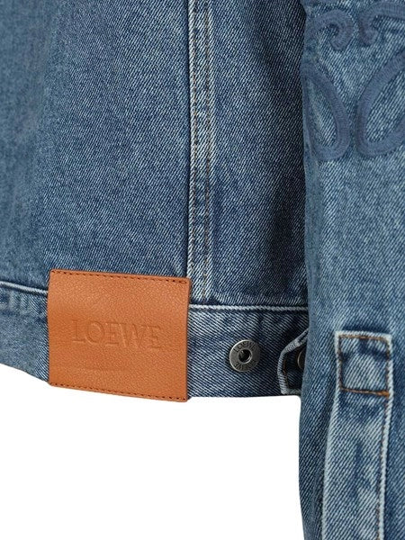 Giacca Anagram in denim