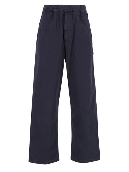 Pantaloni in twill di cotone