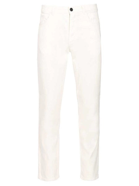 pantaloni Roccia in lino e cotone