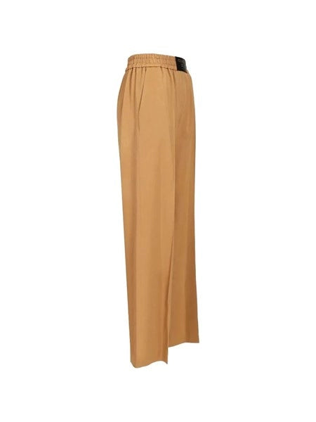 Pantaloni in twill di lana