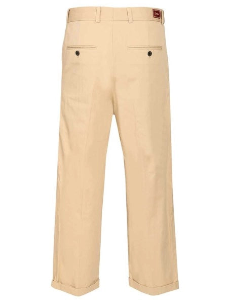 Pantalone "Cropped à Plis"