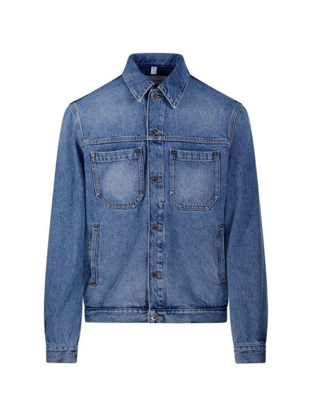 Giacca denim half arrow