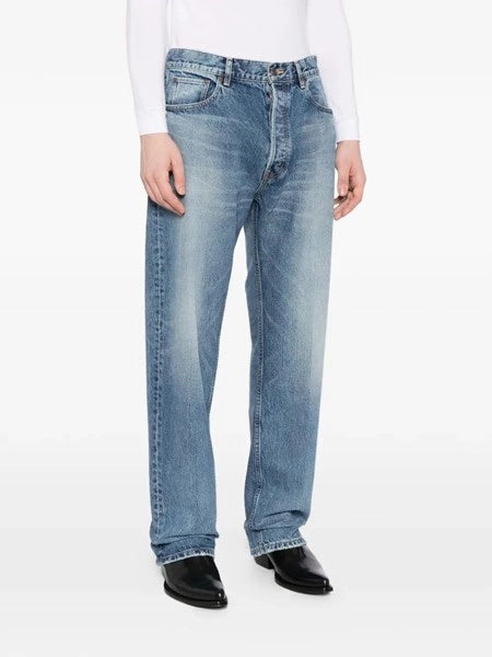 Jeans boyfriend 001 in denim di cotone
