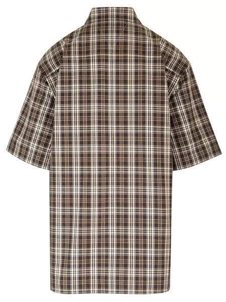 Camicia in cotone compatto