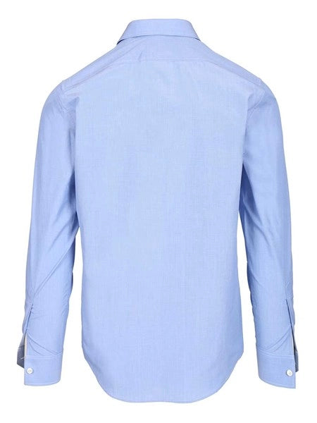 Camicia classica in popeline di cotone