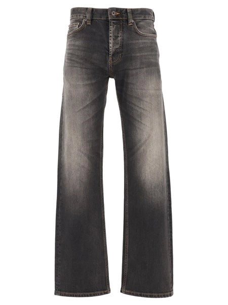 Jeans 5 tasche over fit in denim