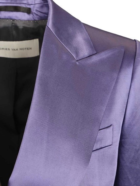 Blazer doppiopetto in raso