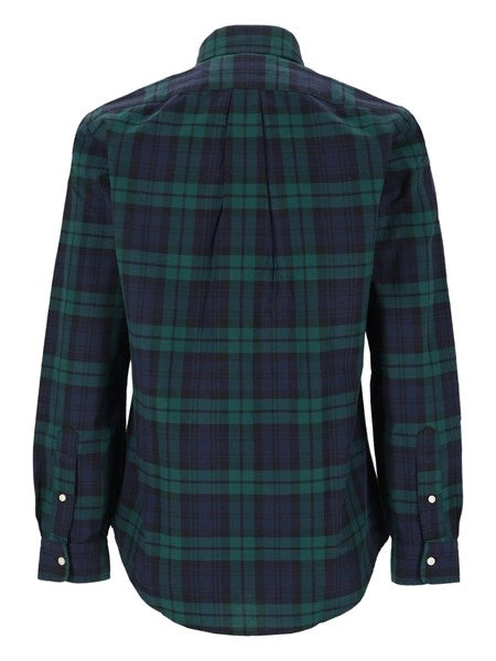 Camicia Oxford tattersall Custom-Fit