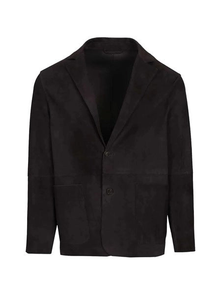 Blazer in suede