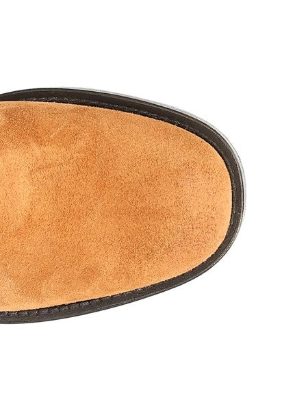Stivali biker Dakota in suede