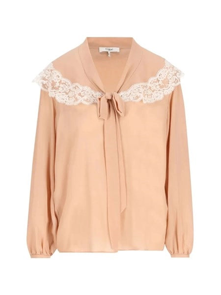 Camicia con laccetti