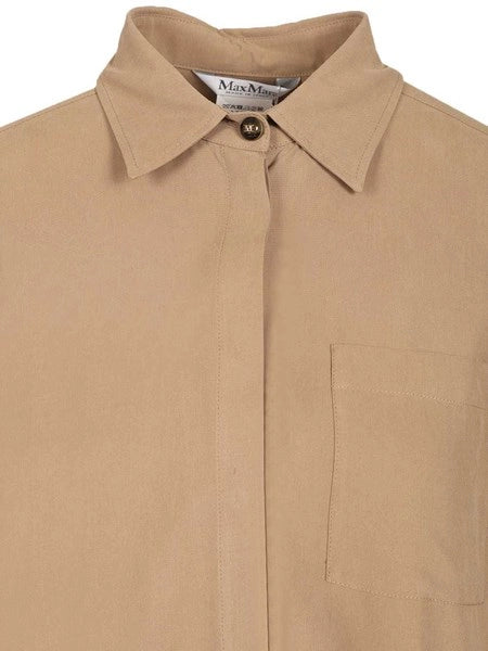 Camicia Siamese in seta lavata