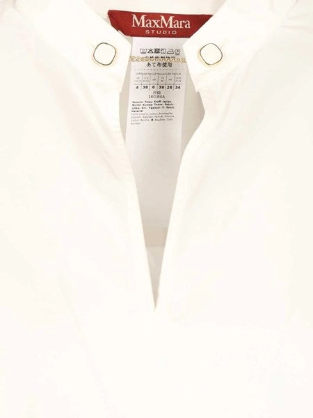 Blusa in cotone - Avorio