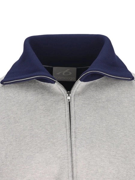 Cardigan A Maglia Con Zip Bodies