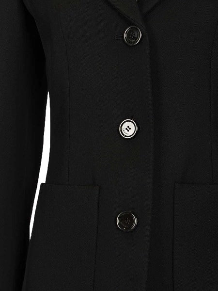 Giacca in twill di lana