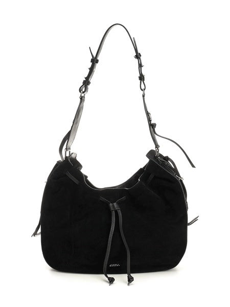 Borsa a spalla "Bolton" Medium in suede