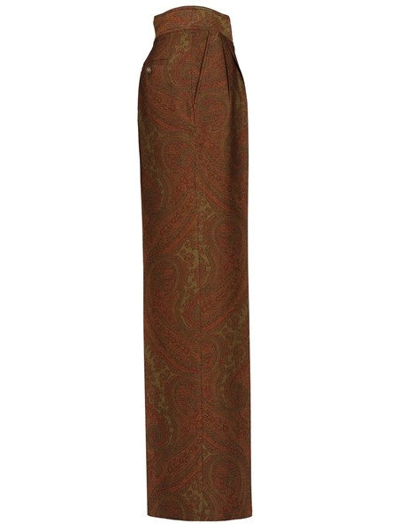 Pantaloni jacquard