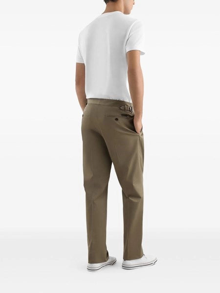 Pantalone in gabardine stretch