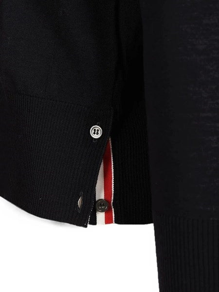 Cardigan classico con scollo a V
