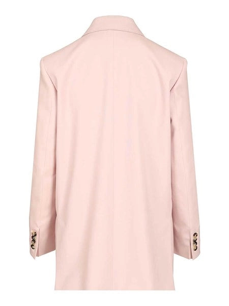 Blazer doppiopetto in misto lana, mohair e seta Ombrosa