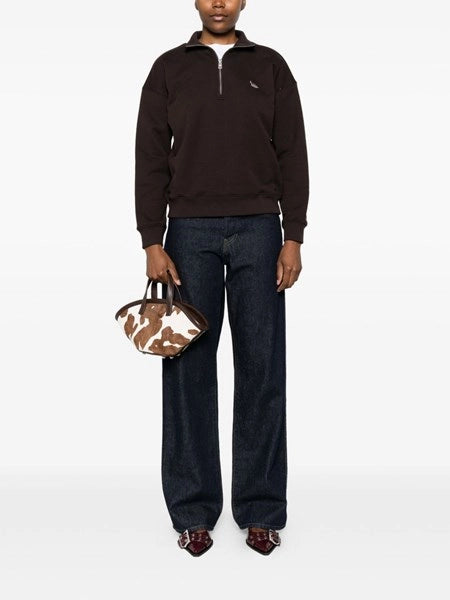 Felpa con mezza zip "Baby Fox"