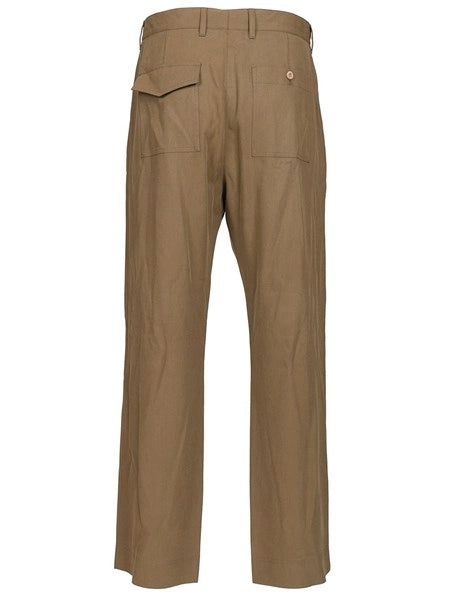 Pantaloni plissettati