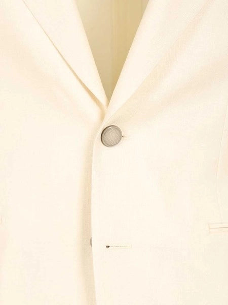 Blazer "Vesuvio" in lana e seta