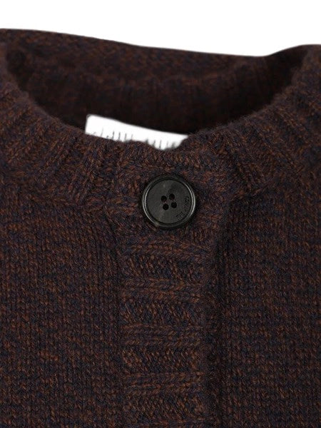 Cardigan con dettagli drappeggiati