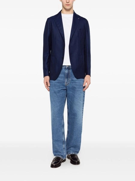 Blazer sfoderato in cashmere light