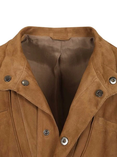 Giacca in suede