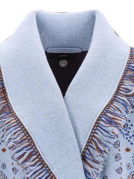 Cardigan in cashmere bandana