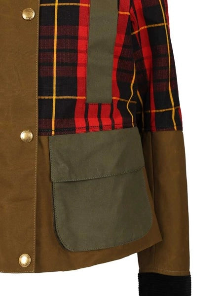 Giacca in ripstop tartan