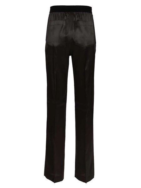 Pantaloni in seta stretch