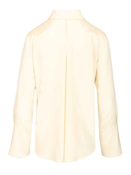 Camicia oversize Voliera in seta