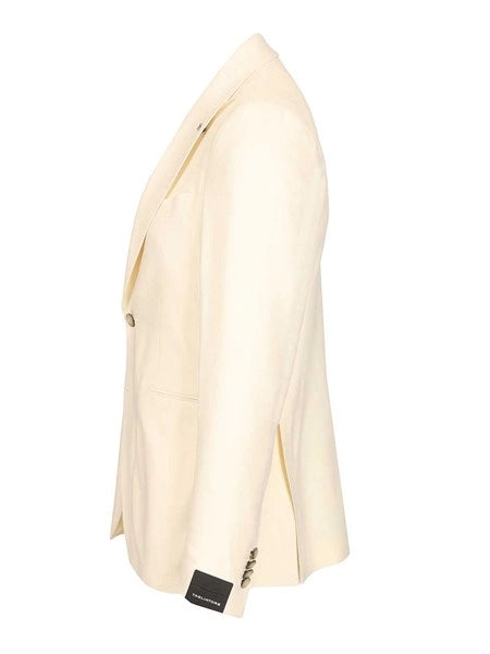 Blazer "Vesuvio" in lana e seta