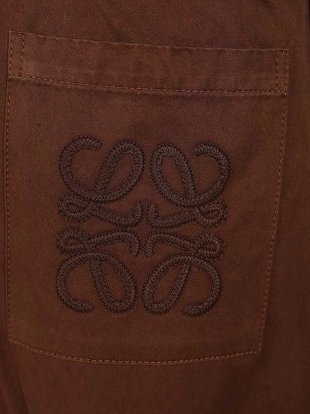 Pantaloni con coulisse in cotone