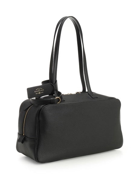 Tote bag media in pelle "Carrie"