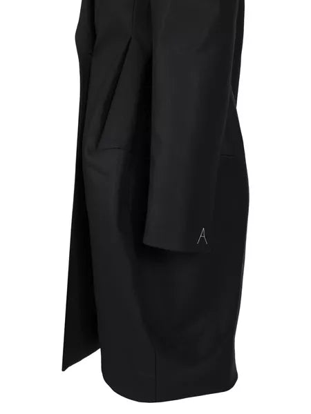 Cappotto doppiopetto arrotondato