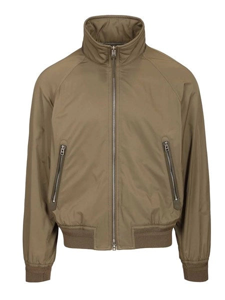 Giaccone con fodera in cashmere