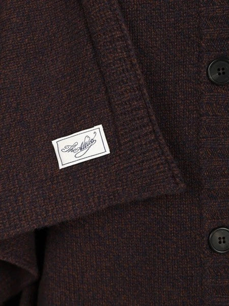 Cardigan con dettagli drappeggiati