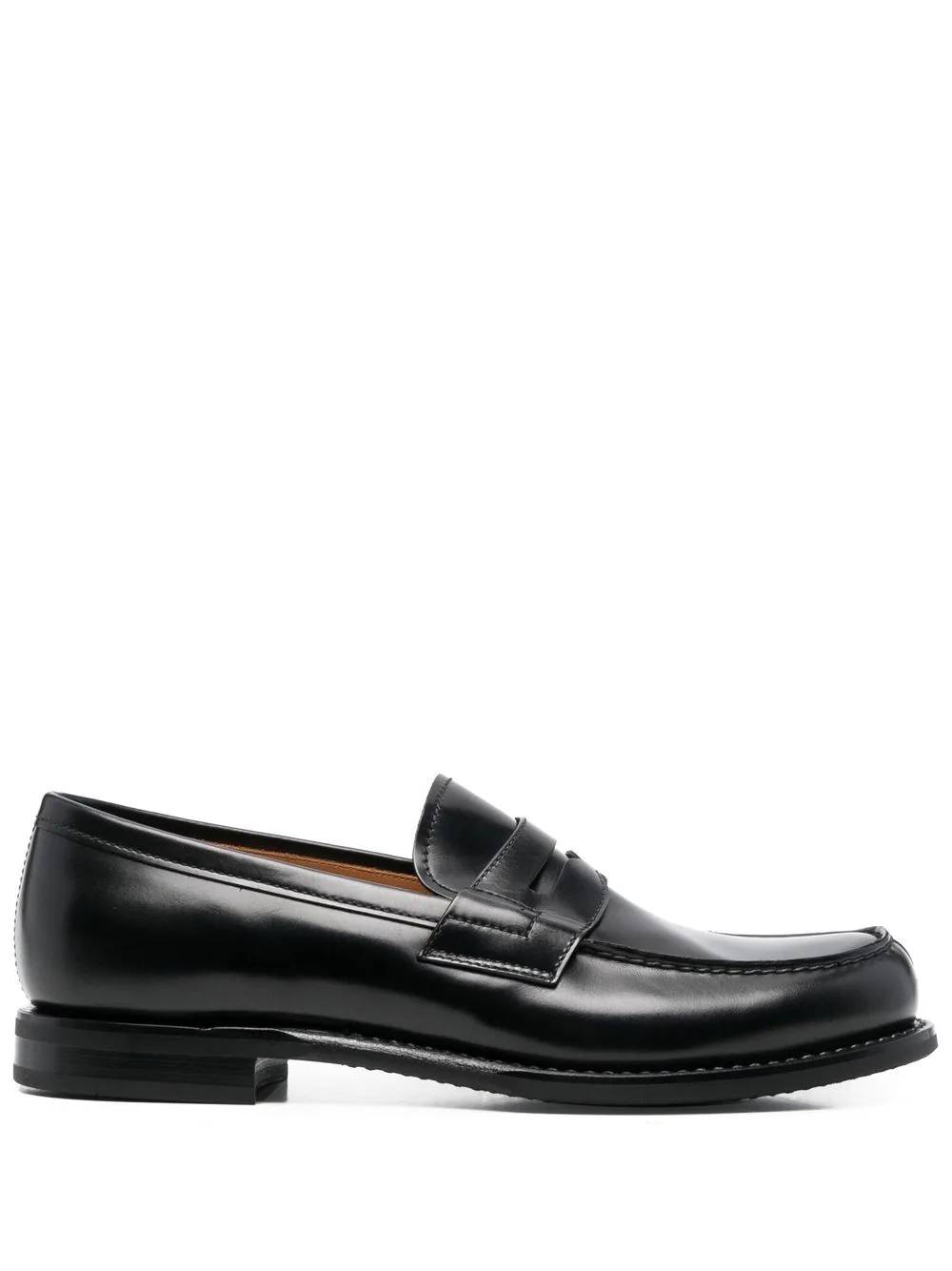 LEATHER PENNY LOAFERS