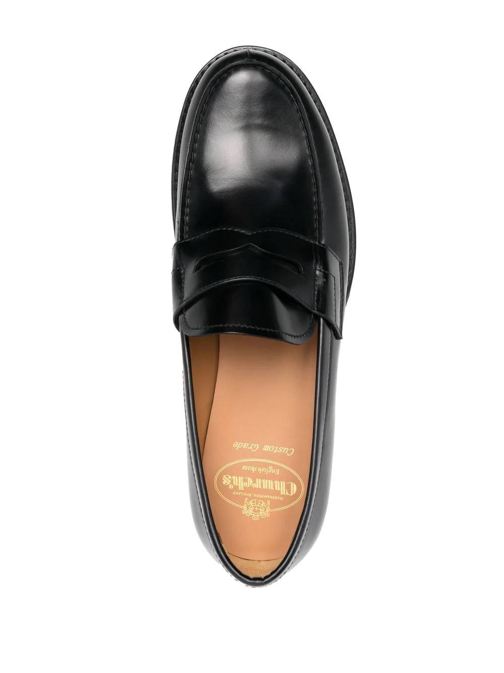 LEATHER PENNY LOAFERS