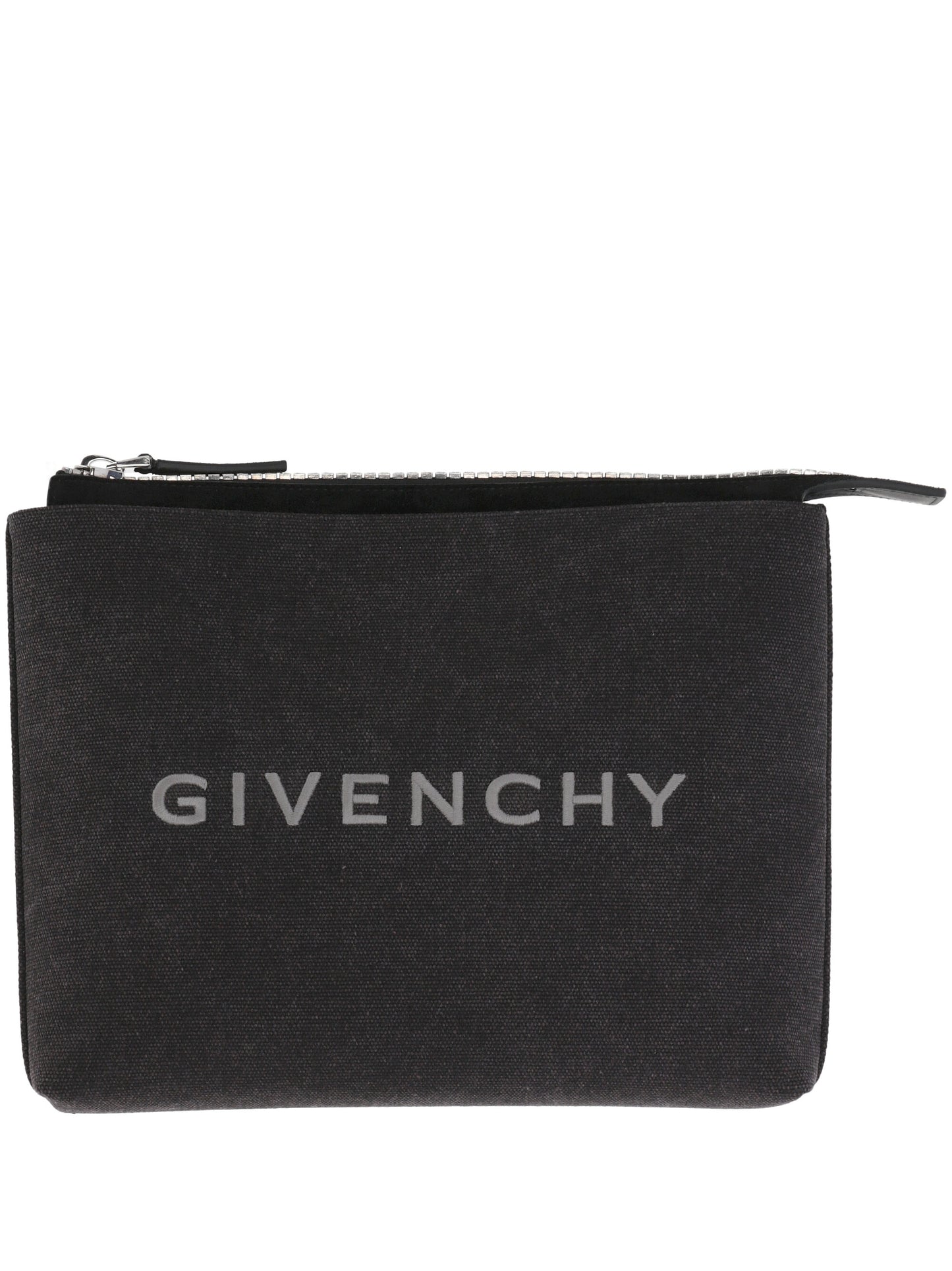 LARGE CLUTCH BAG IN  CANVAS.