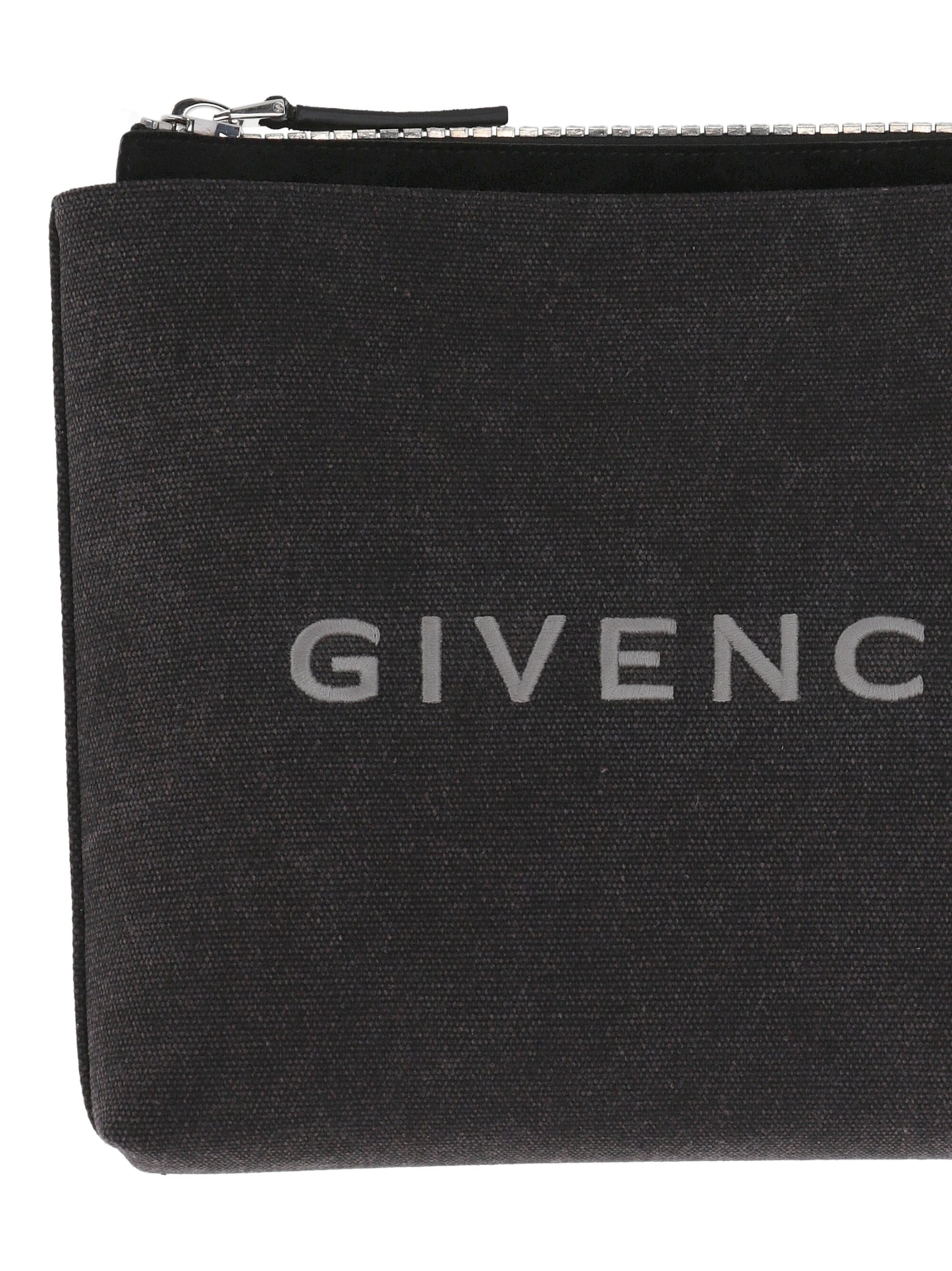 LARGE CLUTCH BAG IN  CANVAS.